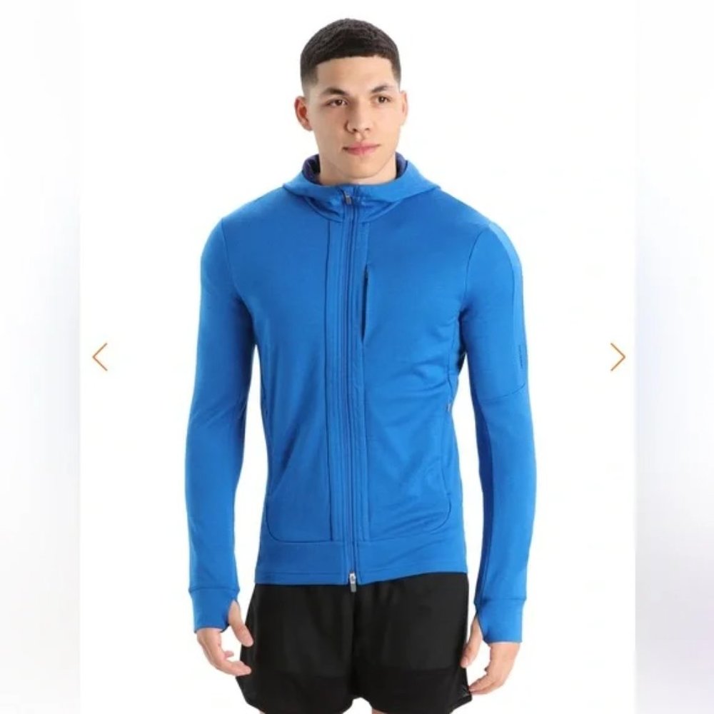 Icebreaker Quantum III Merino Long Sleeve Zip Hoodie